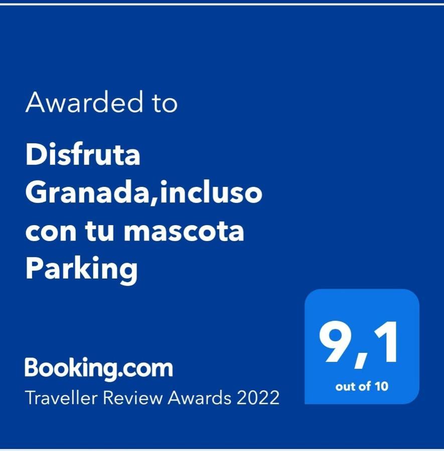 Disfruta Granada,Incluso Con Tu Mascota Parking Apartman Szoba fotó